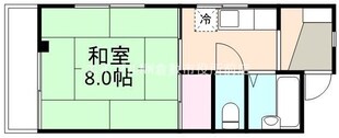 吉岡マンションＤ棟の物件間取画像